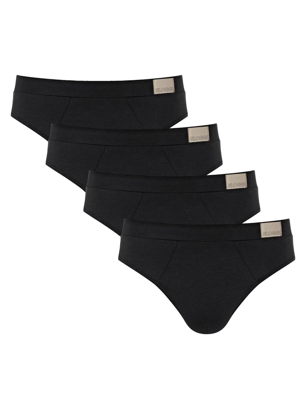 sloggi Slip 4er Pack Herren schwarz, L Image