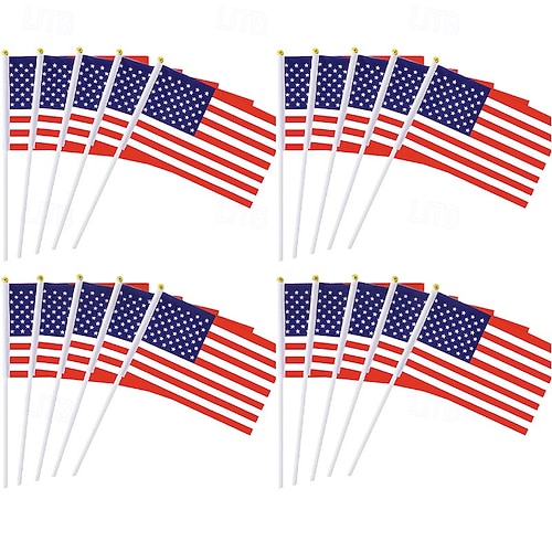 Mehre Accessoires USA Flagge Party / Abend Kinder Erwachsene Unisex Unabhängigkeitstag / 4. Juli 4. Juli Party Verkleiden Image