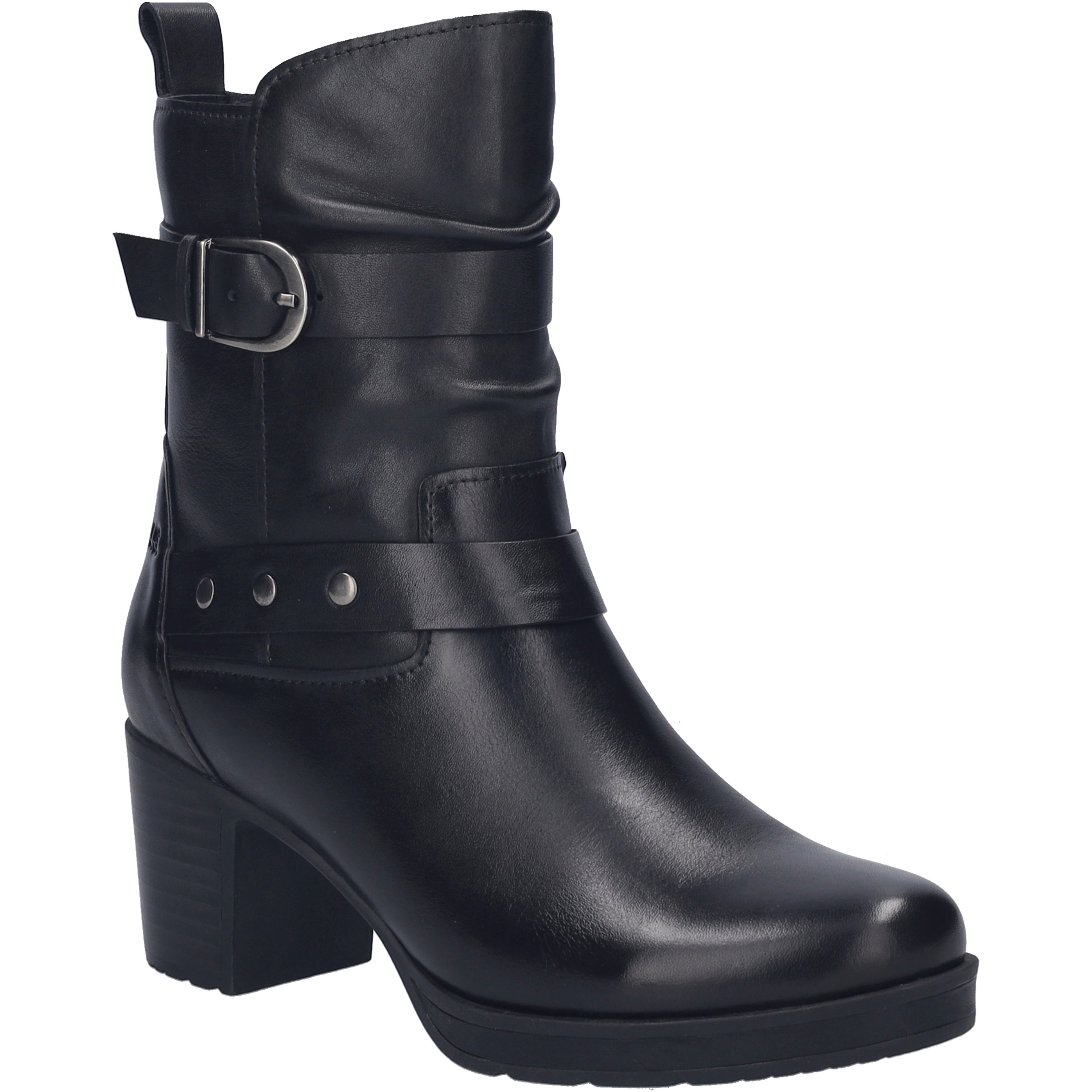 Stiefel JOSEF SEIBEL "Gloria 07, schwarz", Damen, Gr. 39, schwarz, Obermaterial: 100% Rindsleder Leather cow., Schuhe Stiefel