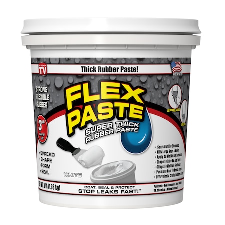 FLEX PASTE PFSWHTR32 Flex Seal Family of Products Flex Paste White Rubberized