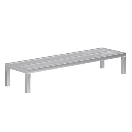 AMGOOD DUNN-1448-8-Z 14 in. x 48 in. x 8 in. Aluminium Dunnage Rack. 1400 lbs
