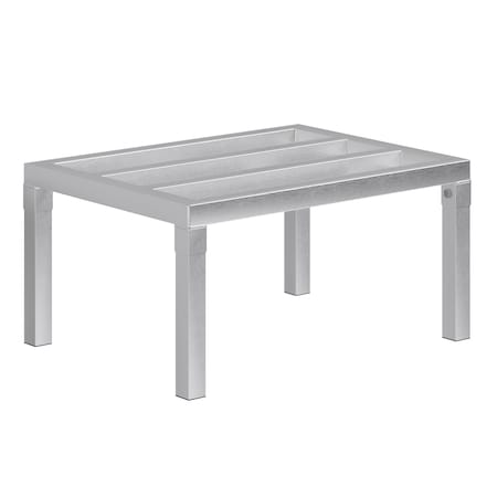 AMGOOD DUNN-1824-12-Z 18 in. x 24 in. x 12 in. Aluminium Dunnage Rack. 1300 lbs