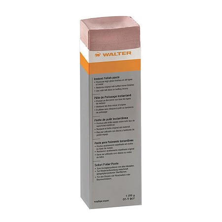 WALTER 07T907 Instant,Polish Paste,Mirror Finish