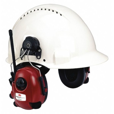 3M PELTOR M2RX7P3E2-01 Headset,Hard Hat Mounted,FM Radio Band - 3M PELTOR