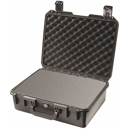 PELICAN IM2400-X0001 Black Protective Case, 19.2"L x 15.2"W x 7.3"D