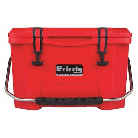 GRIZZLY COOLERS 4400011 Marine Chest Cooler,Hard Sided,20.0 qt.