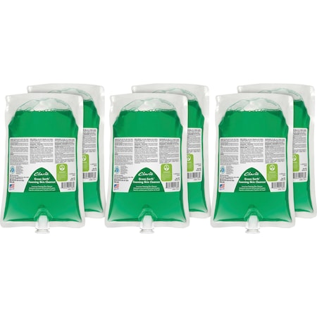 BETCO BET7812900 Skin Cleanser, Foaming, Green Earth, 1000ml Green, PK 6 - BETCO
