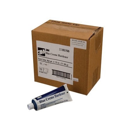 3M 7100009748 Creme Hardener, 05766, Blue, 2.75 oz TUBE