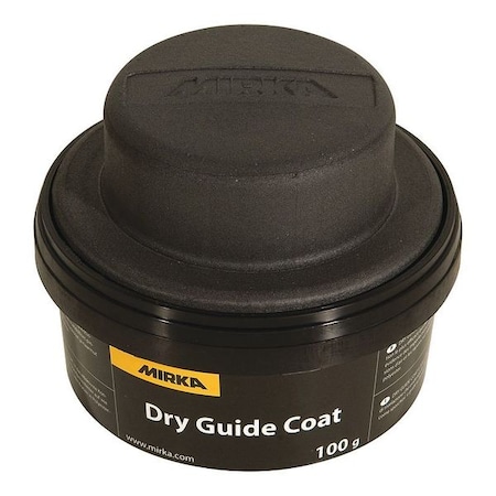 MIRKA 9193500111 Dry Guide,Powder Coat,100 Grit,Black