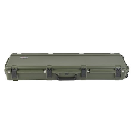 SKB 3I-4214-5M-E Olive Drab Green Protective Case, 44.96"L x 16.98"W x 6.34"D