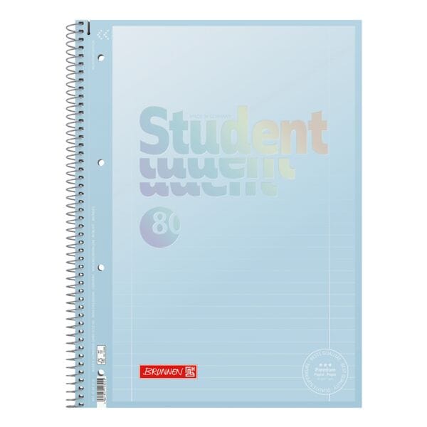 Brunnen Collegeblock »Premium Studen« A4 Lineatur 27 blau Image