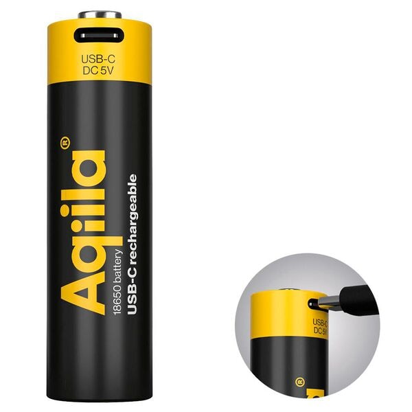 Aqiila USB-Akku mit Ladekabel »USB-C« sonstiges 2000 mAh Image