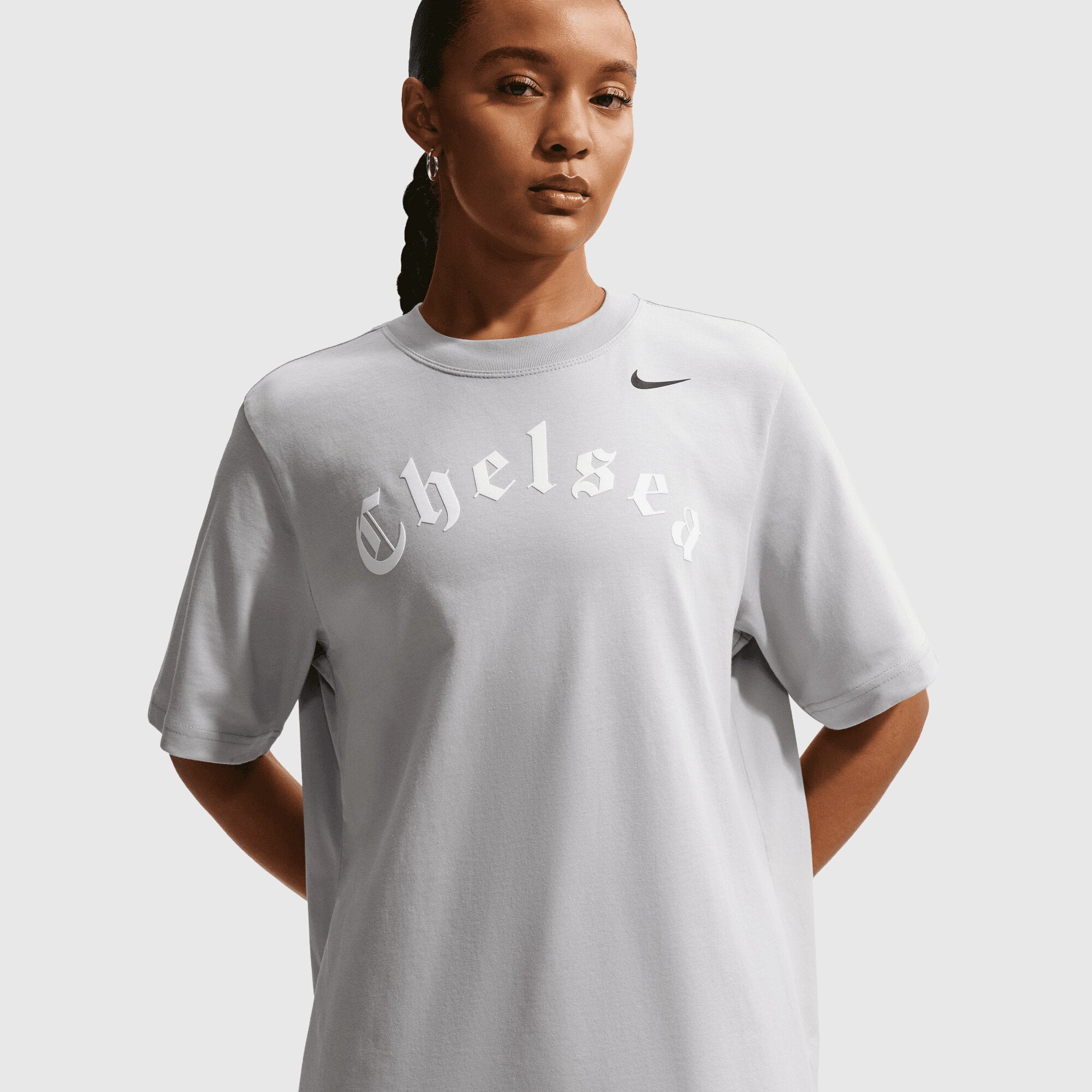 Chelsea Nike T-Shirt – Grau – Damen