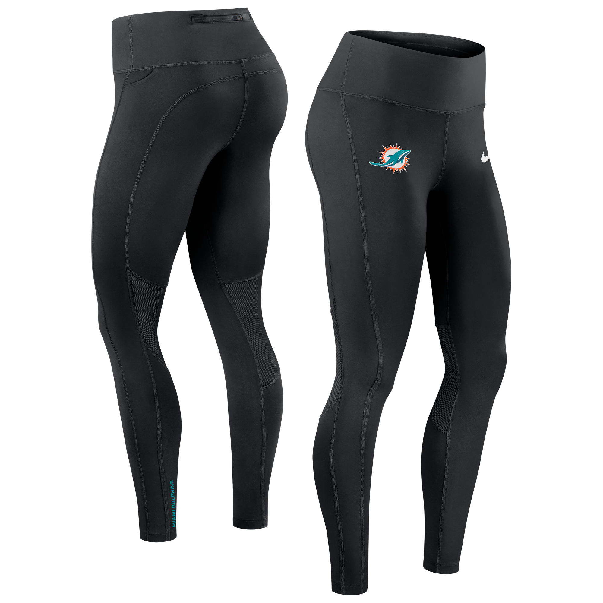 Miami Dolphins Nike Dri-FIT Leggings - Damen Image