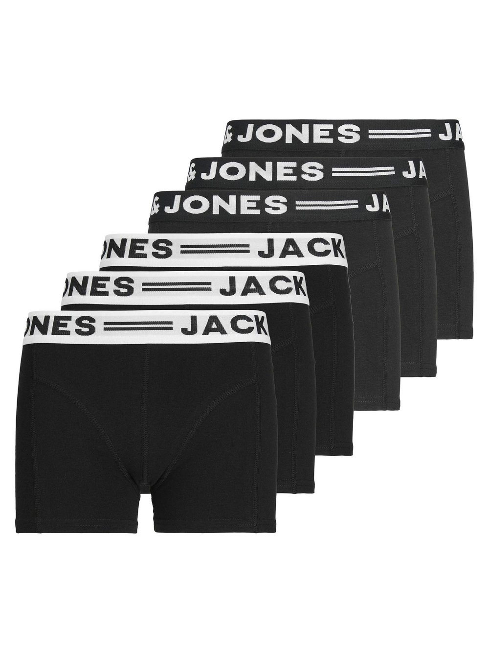 Jack & Jones Boxershort 6er Pack Jungen mehrfarbig, 152 Image