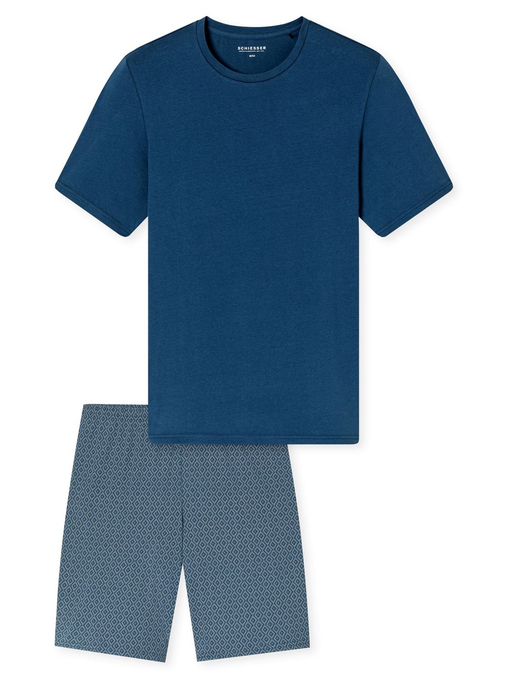 Schiesser Pyjama Herren marine, 54 Image