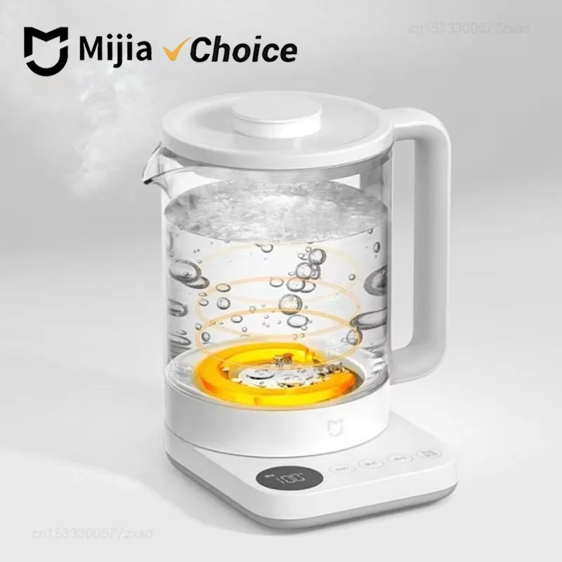 Bouilloire électrique multifonctionnelle Mijia N1 800W en acier inoxydable 304, chauffe rapidement pour les appareils électroménagers de cuisine