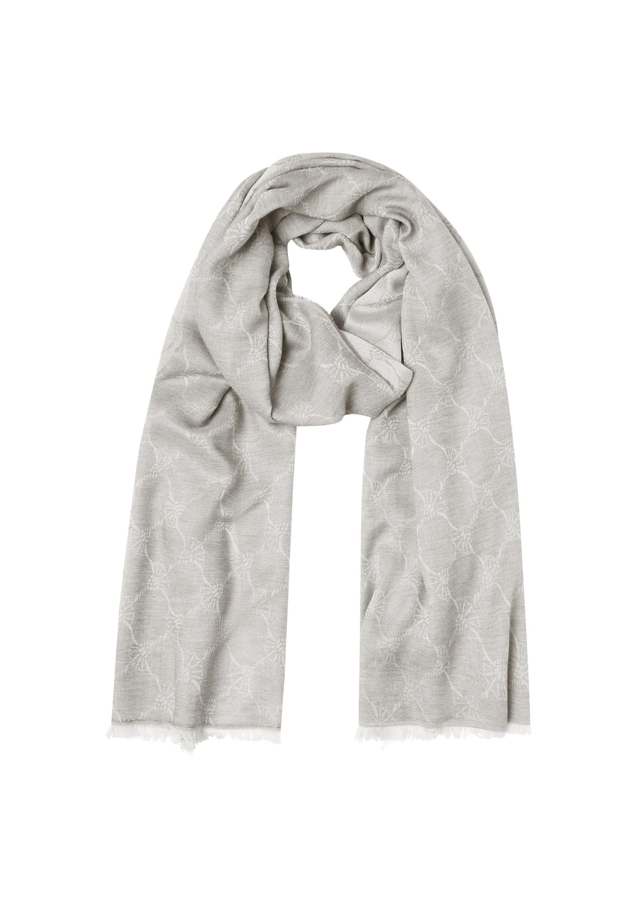 Schal JOOP "Schal JSC-05Feris", Herren, grau (grau (open braun)), Obermaterial: 50% Viskose CV. 50% Modal CMD., Modetücher Schal