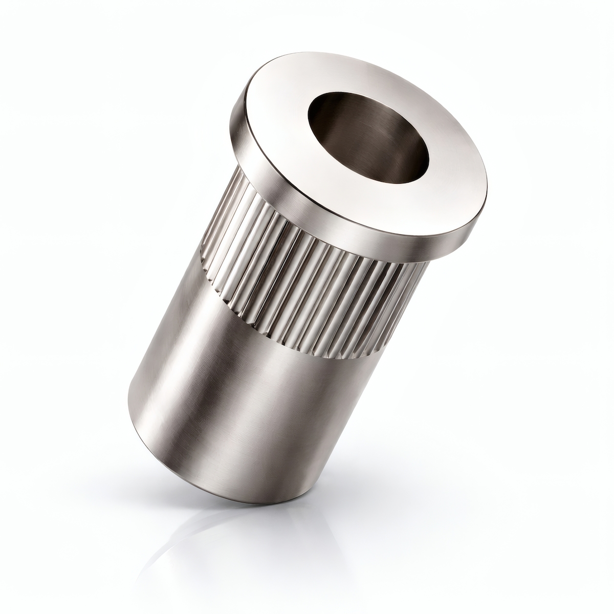 10x Qualinos Blindnietmutter M8 für Doppelstabmattenzaun V2A Edelstahl 5-7mm Klemmbereich Image