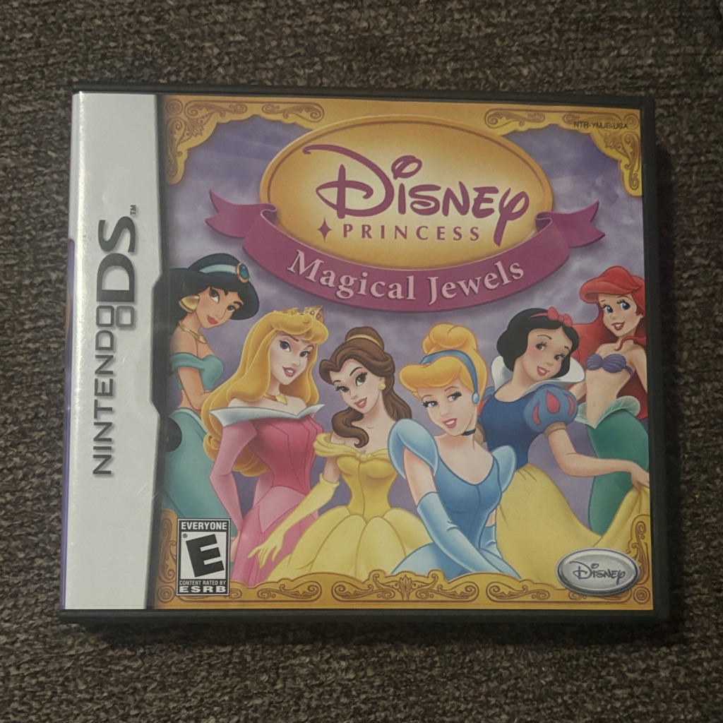 Disney Video Games & Consoles | Disney Princess Magical Jewels Nintendo Ds Game | Color: Purple/Yellow | Size: Os