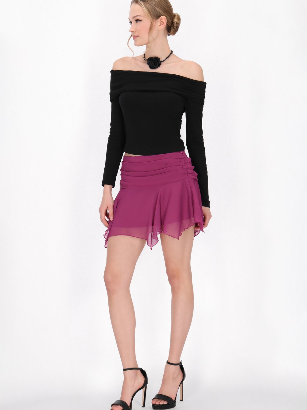 MyMo Rock Damen lila, XS