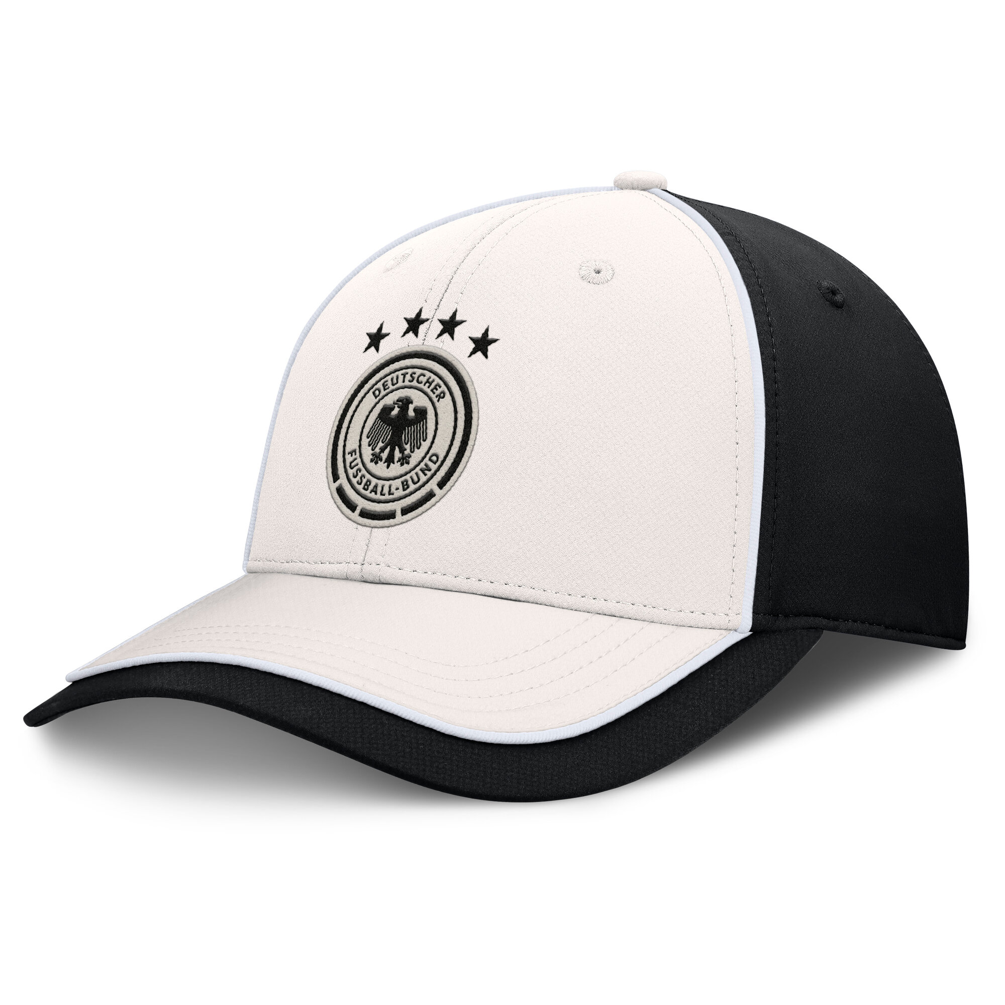 DFB Circuit Strukturierte verstellbare Snapback-Kappe – Schwarz – Herren Image