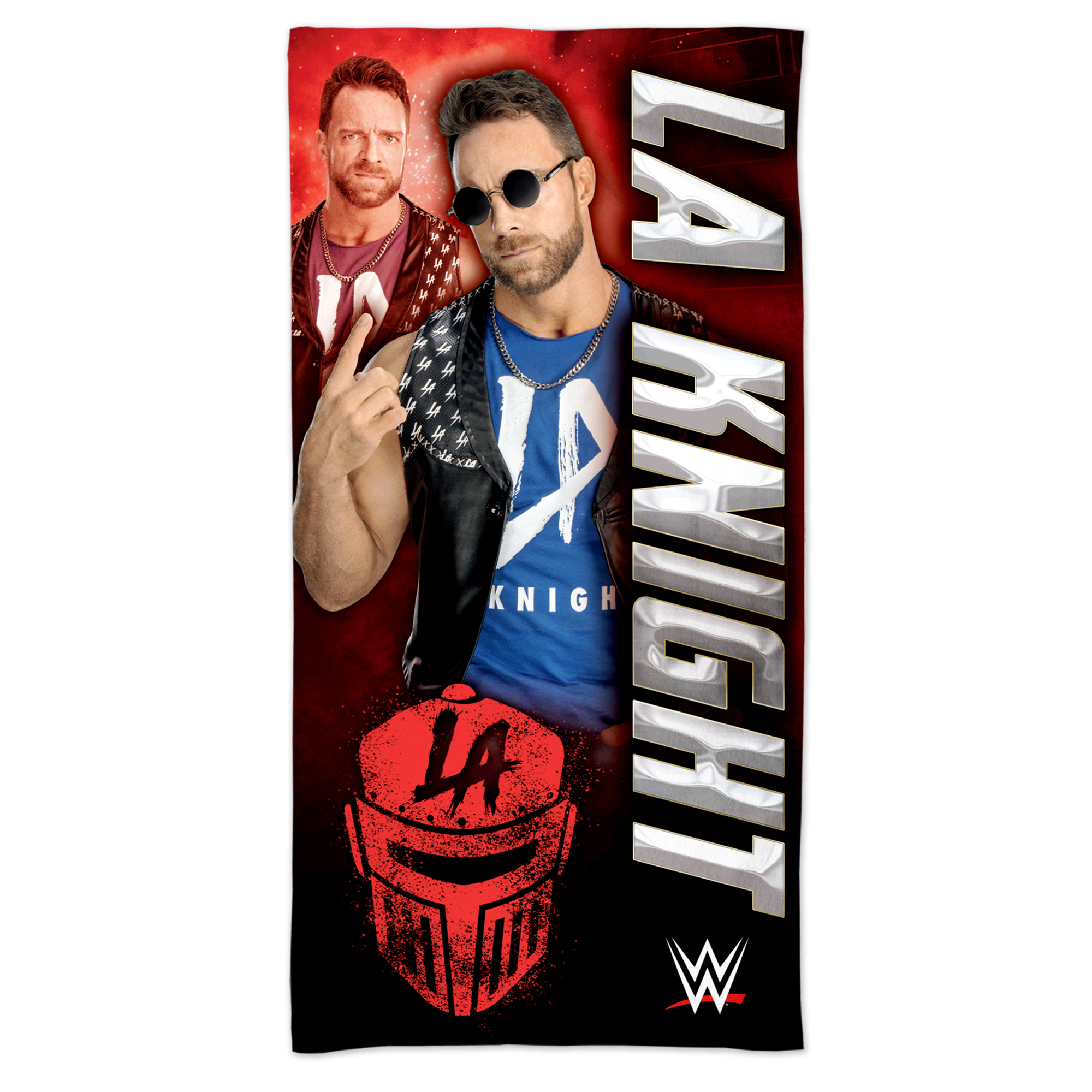 WWE LA Knight 30x60 Spectra Strandtuch Image
