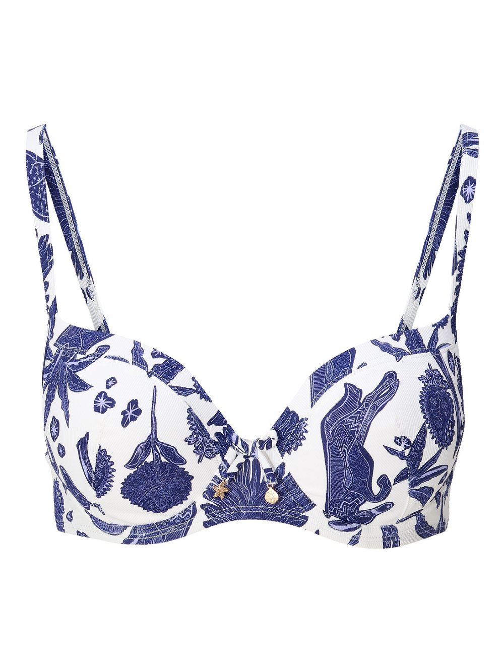 LingaDore top Bikini Damen blau, 40C Image