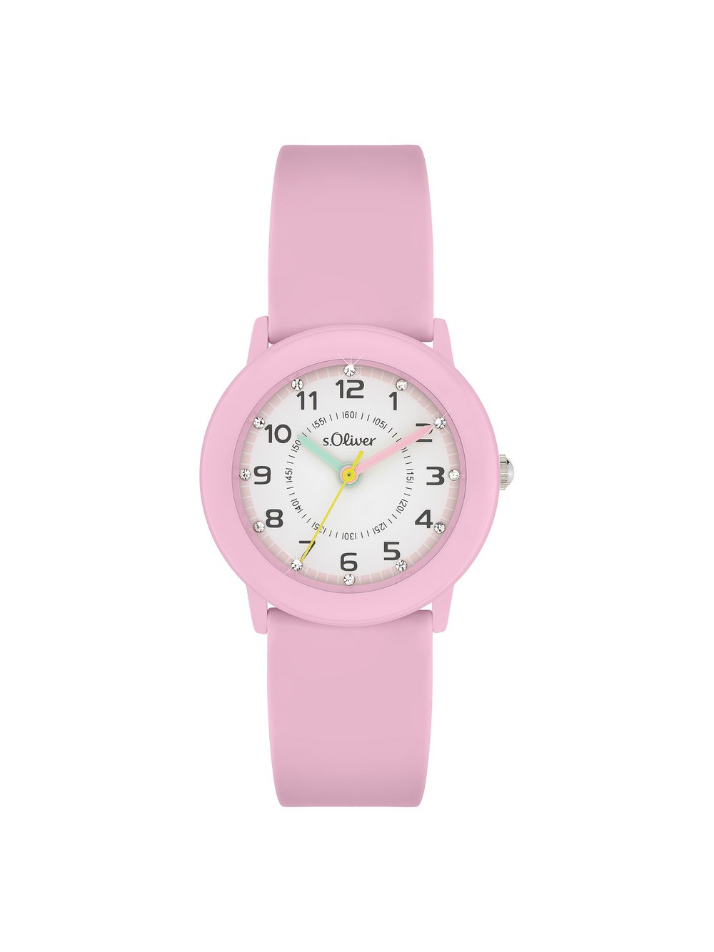s.Oliver Armbanduhr Mädchen rosa, ONE SIZE Image