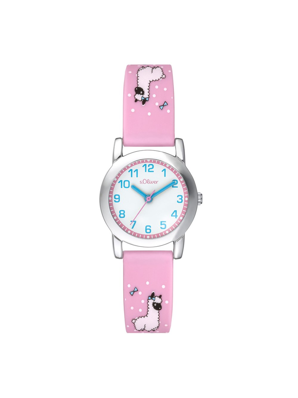 s.Oliver Armbanduhr Mädchen pink, ONE SIZE Image