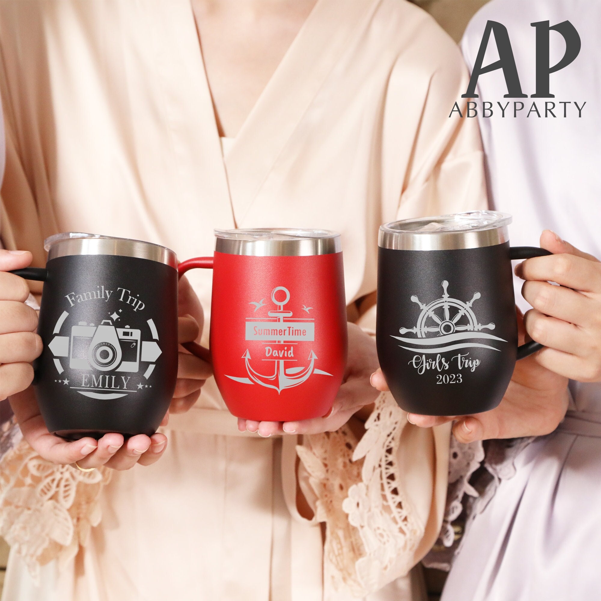 Tazza da caffè personalizzata da 12 once, tazza da caffè in acciaio inossidabile, tazza da caffè isolata, tazza da caffè personalizzata, tazza incisa,