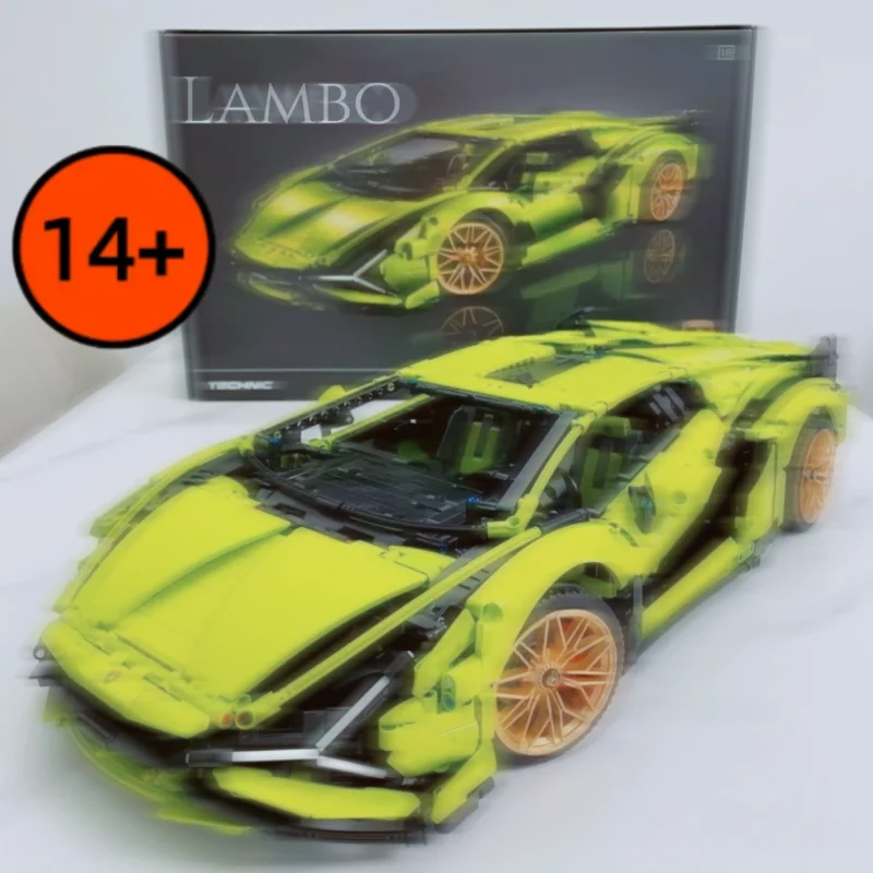 3696 Teile Technischer FKP 37 Supersportwagen Baukasten Modell MOC-42115 Bausteine für Kinder Erwachsene Partyzubehör Geburtstagsgeschenke Image