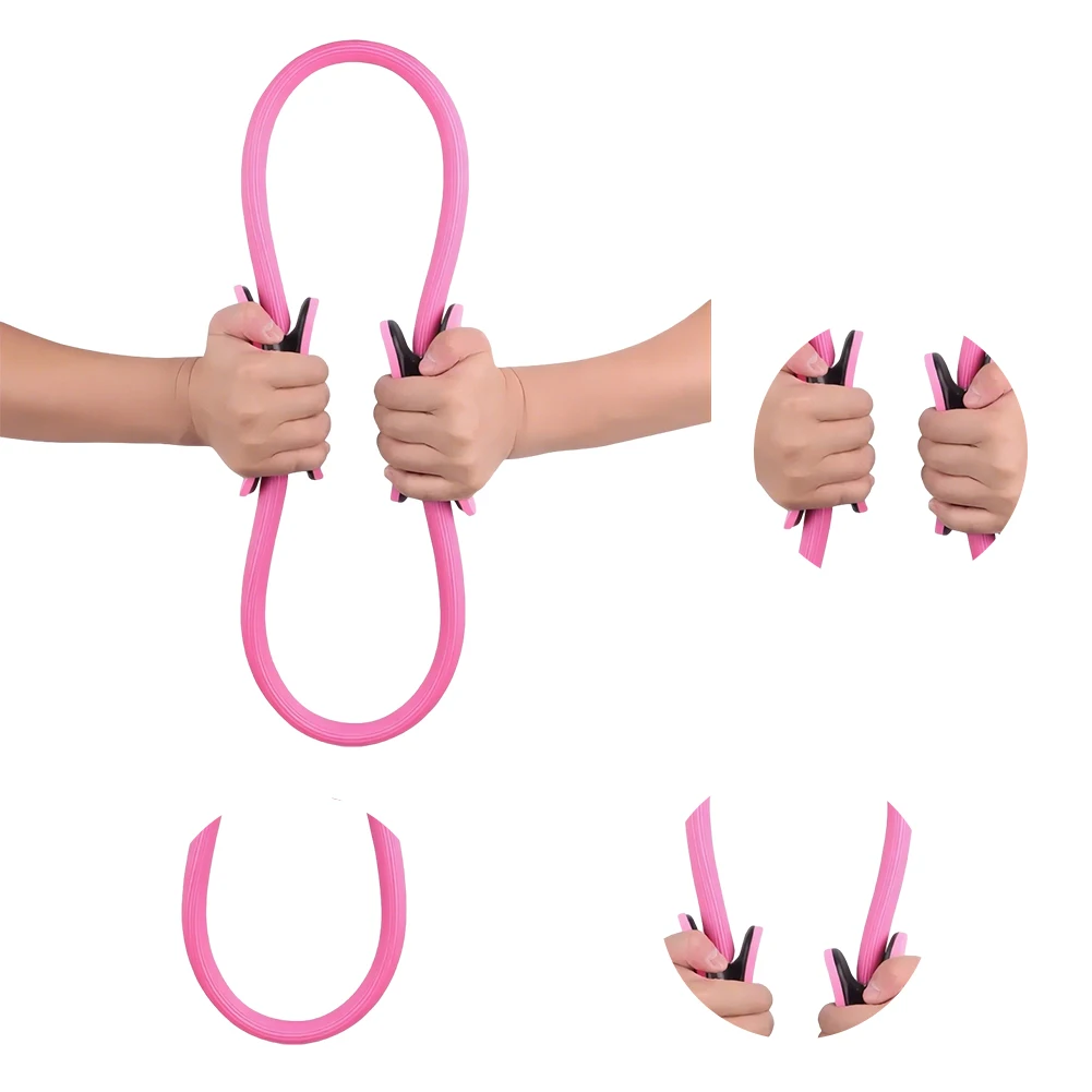 Yoga-Fitness-Ring, Pilates, flexibel, rutschfest, Fitness-Kreis, für Damen und Mädchen, Übung nach der Geburt, Trainingsringe für Pilates-Ausrüstung