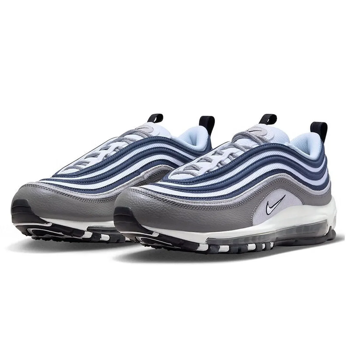 Nike Air Max 97 „Georgetown“ Trendiger und stilvoller, langlebiger Low-Top-Freizeitschuh für Herren in Blau-Grau DV7421-001