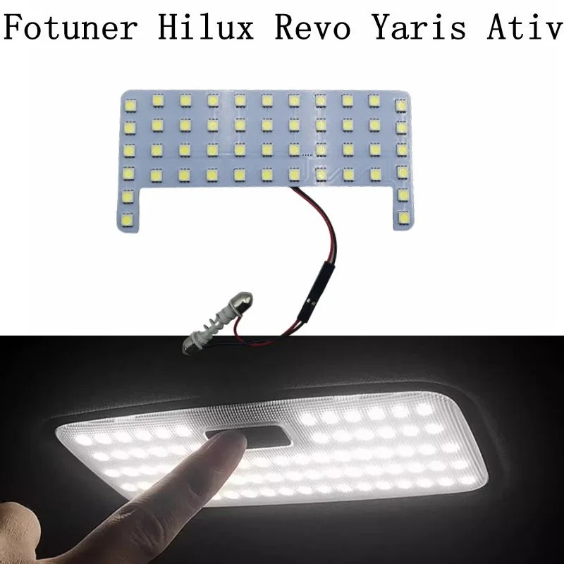 LED 6000K Auto Innen Lesen Lichter Hinten Dome Licht für Toyota C-HR Prius Hiace RAV4 Reiz Mark X yaris vios Image
