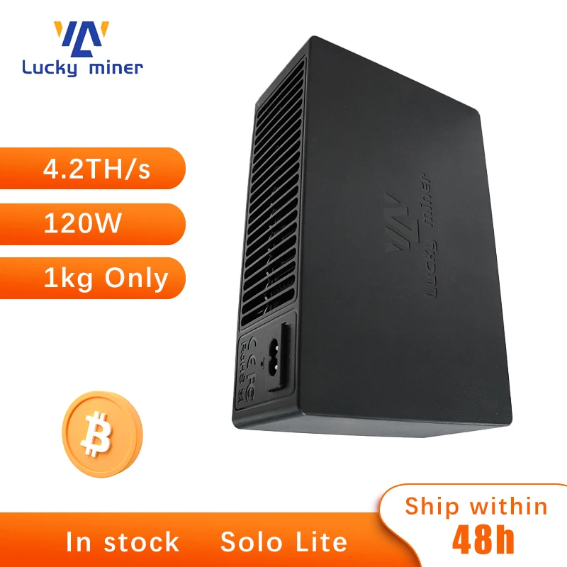 Lucky Miner LV08 Hash-Rate 4,2 TH/s Bitcoin-Mining-Maschine für Familien und persönliche Mining-Erlebnisse Image