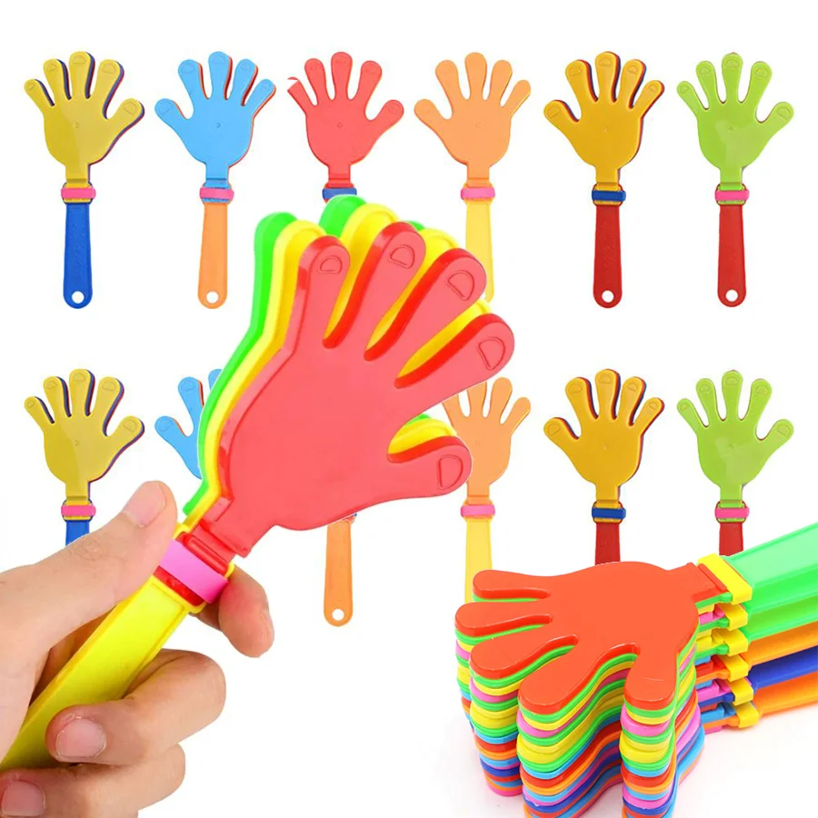 5/10 Stück Klatschgeräte für Sport, Konzerte, Partys, Atmosphäre-Erzeugung, Requisiten für Anfeuerung, Cheerleading-Team, Fans, Stimmzubehör XJM Image