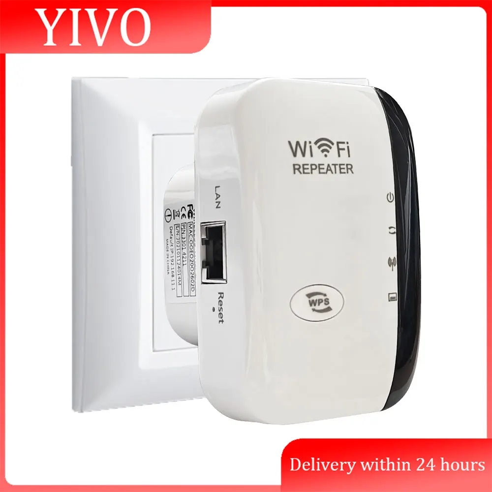 300Mbps WiFi Verstärker Drahtlose WIFI Repeater Extender 802,11 N Booster Repetidor Verstärker Wi-Fi Reapeter Image