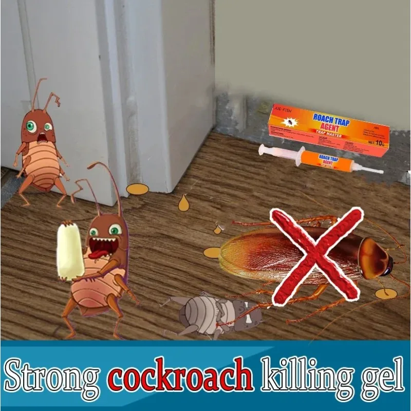 02Starkes Kakerlaken-Tötungsgel-Köder, klares Kakerlaken-Medikament, Ganznest-Entfernung, schneller Tötungsfänger, Kakerlaken-Killer für den Heimgebrauch Image