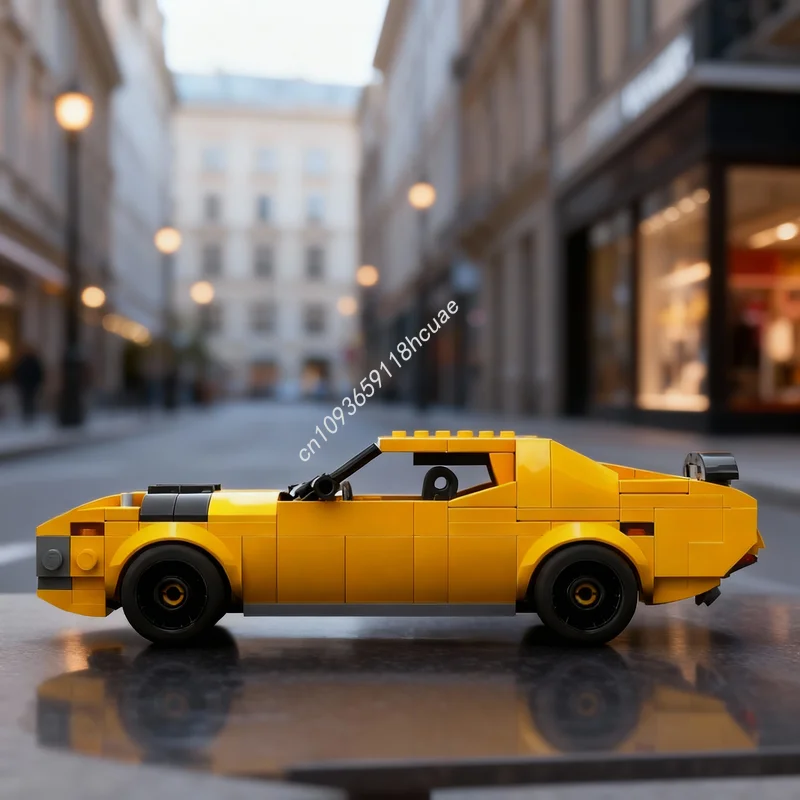 389-teiliger MOC City Champions Plymouth GTX Modellbausatz Architektur-Spielzeug Kreative Idee Bausteine Weihnachtsgeschenke Bildung für Kinder Image