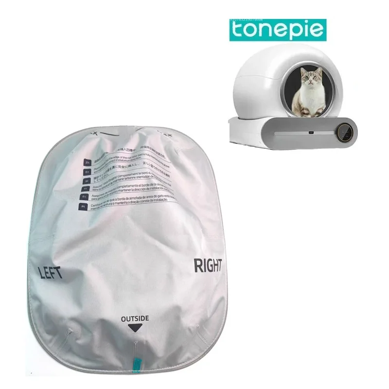Intelligente Katzentoilette, Zubehör, wasserdichte Unterlage, weicher Stoff, Becken, weiche Matte, abnehmbarer Innenfutter für TONEPIE Ti-Pro Katzentoilette Image