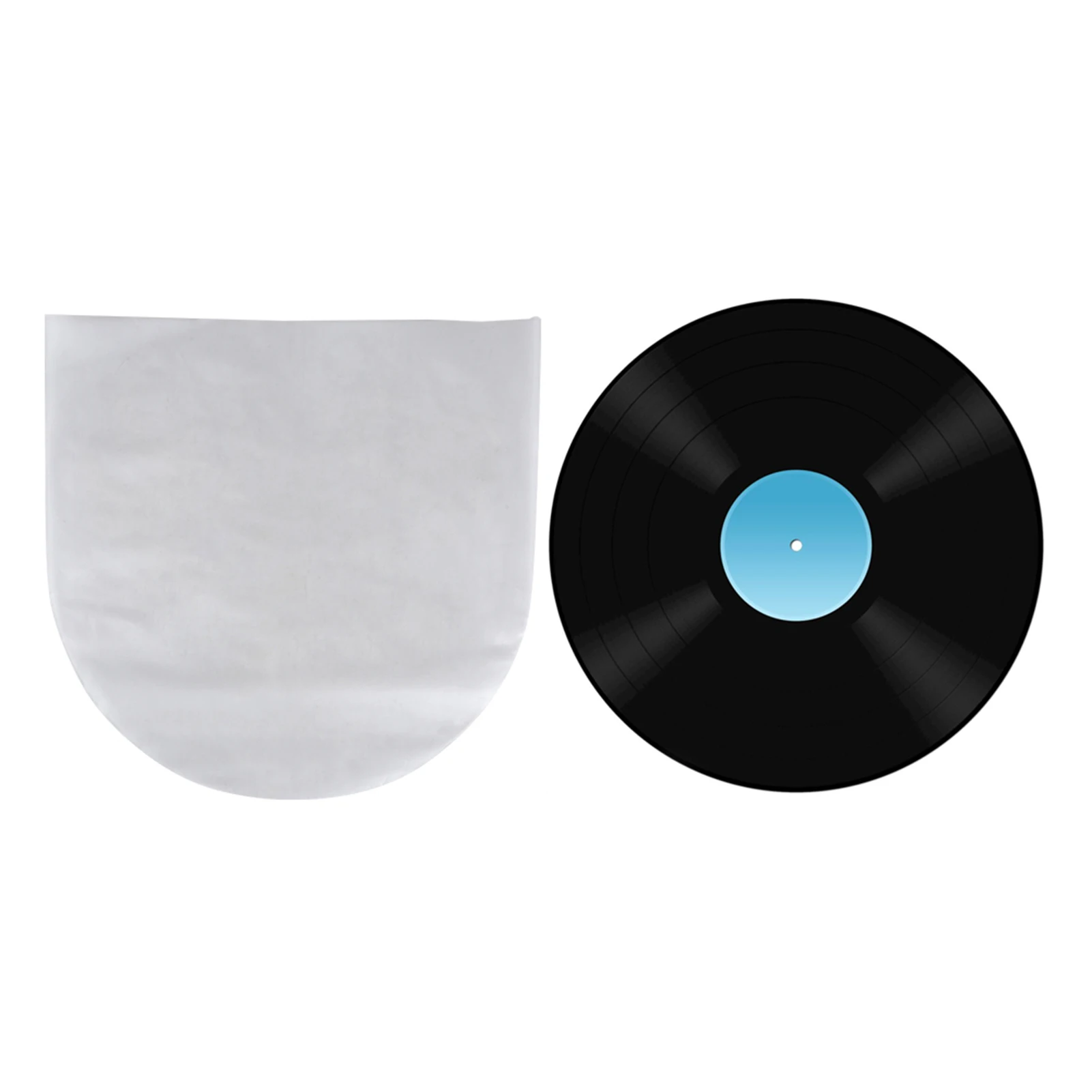 12 Zoll Vinyl-Schallplattentasche für LP 12 Zoll PE, antistatische Schallplatten-Schutztasche LP/LD, kratzfeste, verschleißfeste PE-Schallplattentasche Image