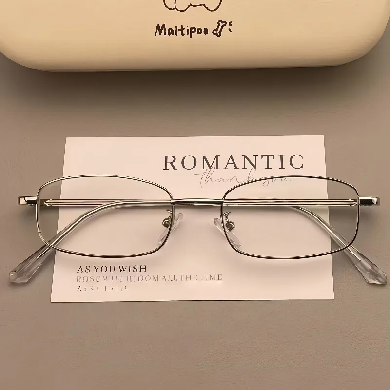 Blaulicht blockierende Brille, quadratischer Brillenrahmen, Anti-Blue-Ray-Computerspielbrille Image