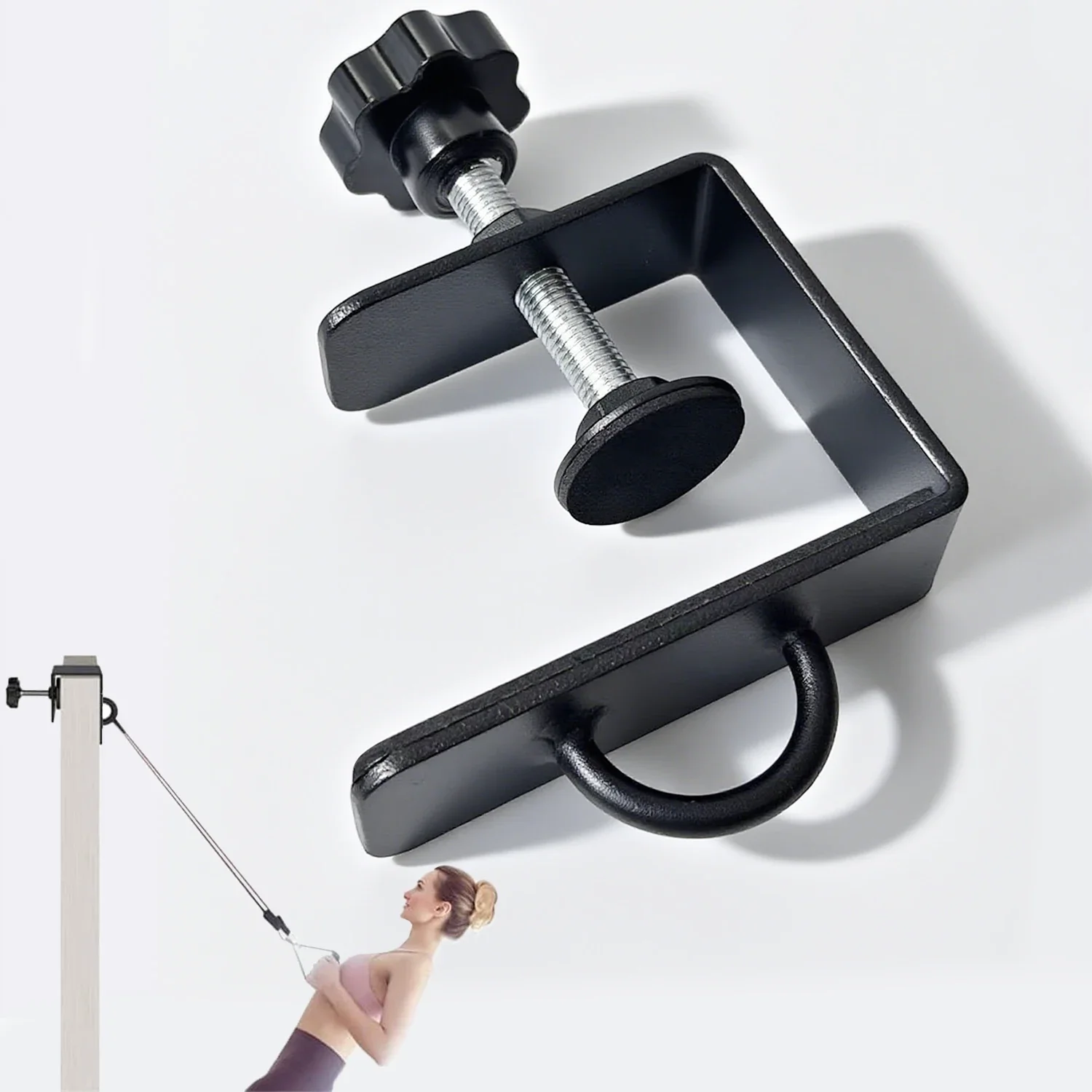 Türanker für Widerstandsbänder, Yoga-Türhalterung für Fitness-Workout, Hochleistungs-Fitnesszubehör für Körpergewichtsgurte Image