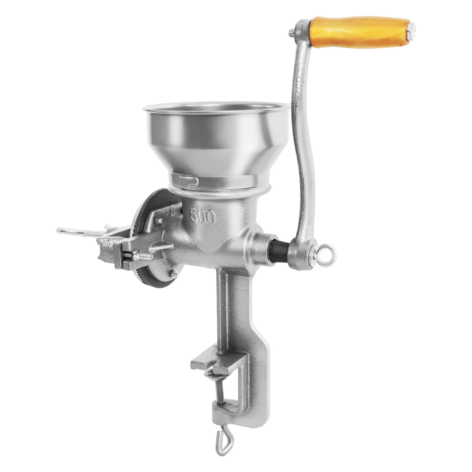 Manuelle Getreidemühle, Handkurbel, Getreidemühle, manuelle Getreidemühle, Maschine, einstellbare Grobheit für Getreide/Bohnen/Kaffee Image