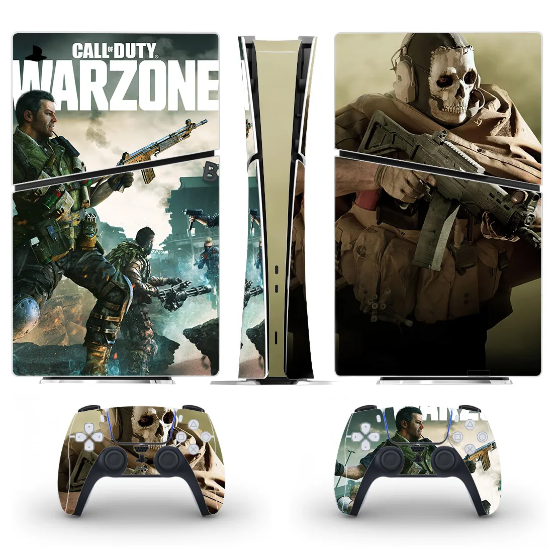 Spiel PS5 Slim Digital Skin Aufkleber Aufkleber Abdeckung für Konsole und 2 Controller Neues PS5 Slim Skin Vinyl Image