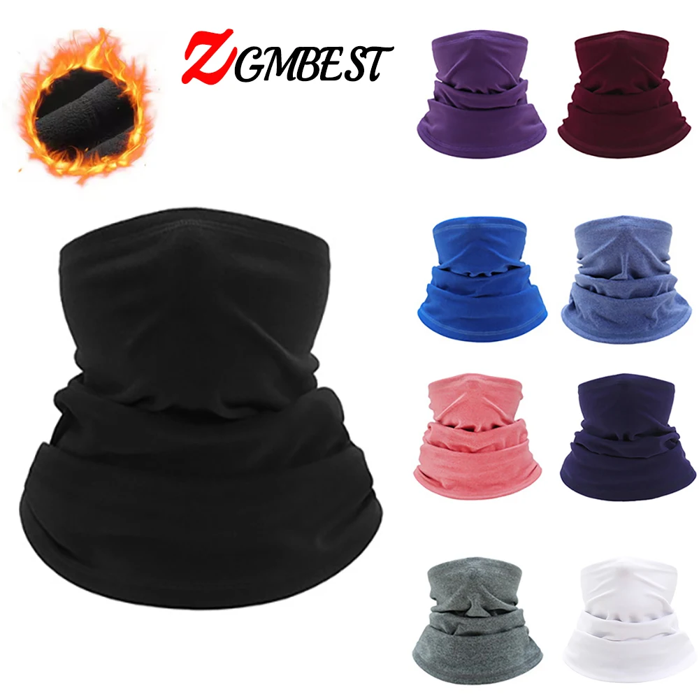 Winter Warm Ourdoor Radfahren Wandern Camping Hals Gaite Tube Bandana Fahrrad Motorrad Gesichtsmaske Bandana Magic Schal Kopfbedeckung Image