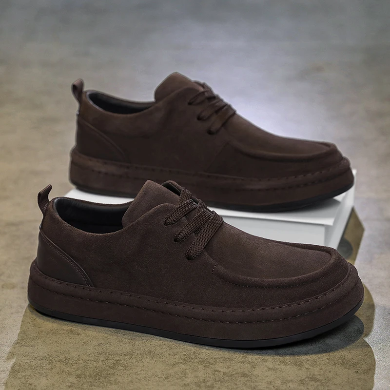 Herrenschuhe, leichte Herren-Sneaker, zum Schnüren, männliche Turnschuhe, bequemer vulkanisierter Schuh, lässige Wanderschuhe für Herren, Sportschuhe