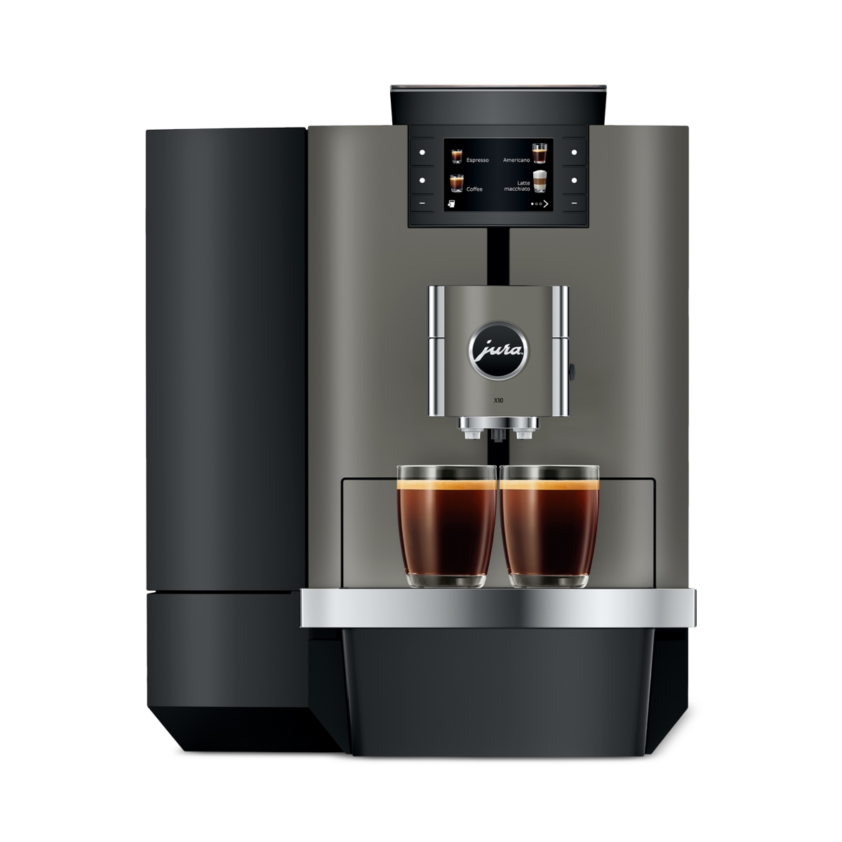 Jura X10 Specialty Coffee & Espresso Maker - Dark Inox