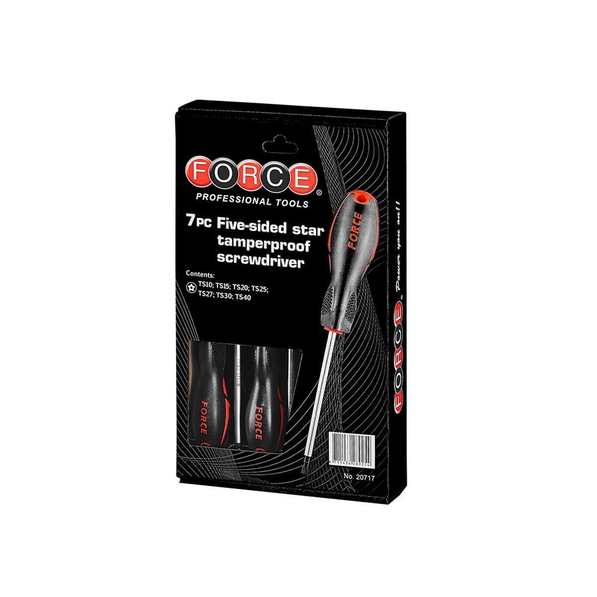 FORCE Schraubendrehersatz 20717 Image